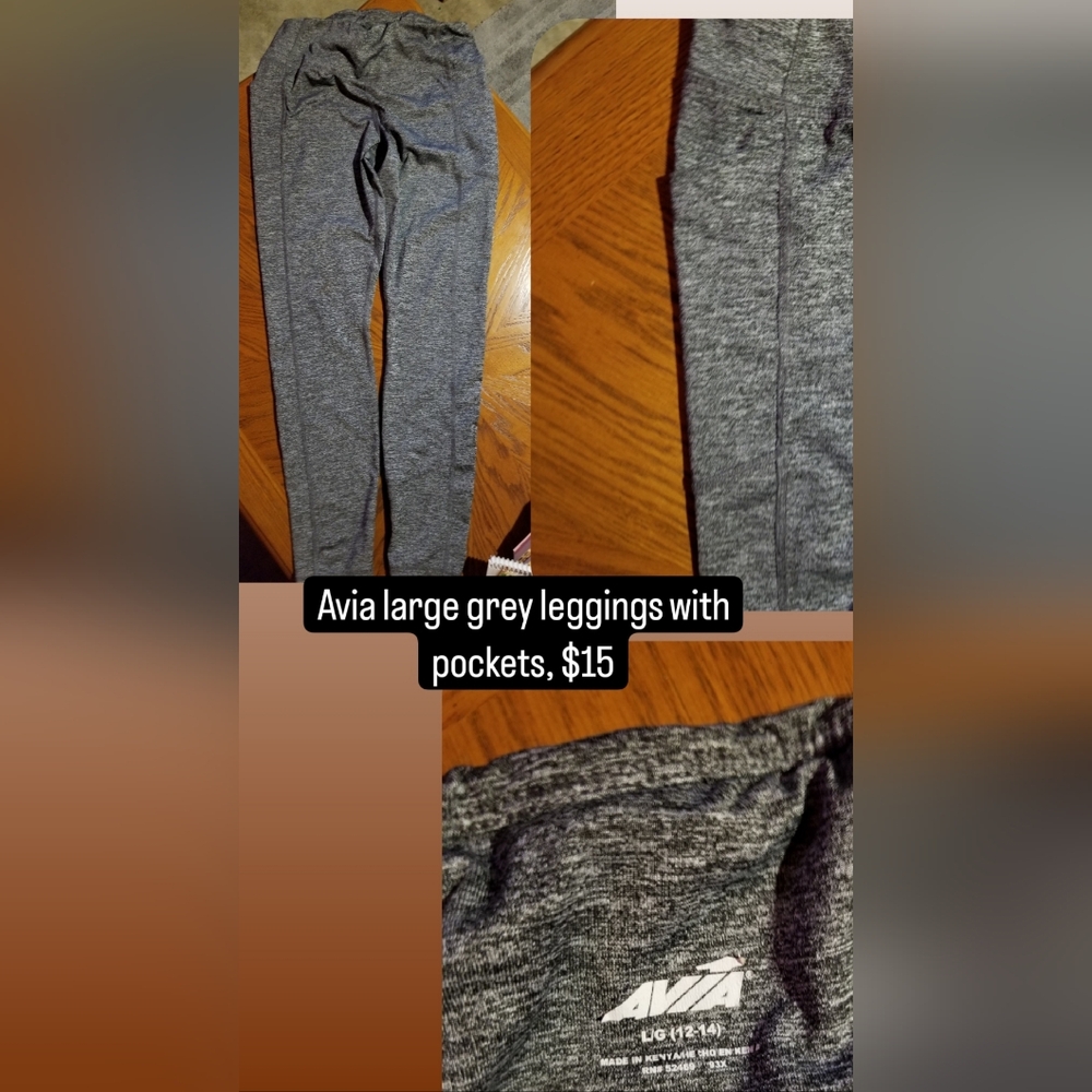 Grey avia leggings